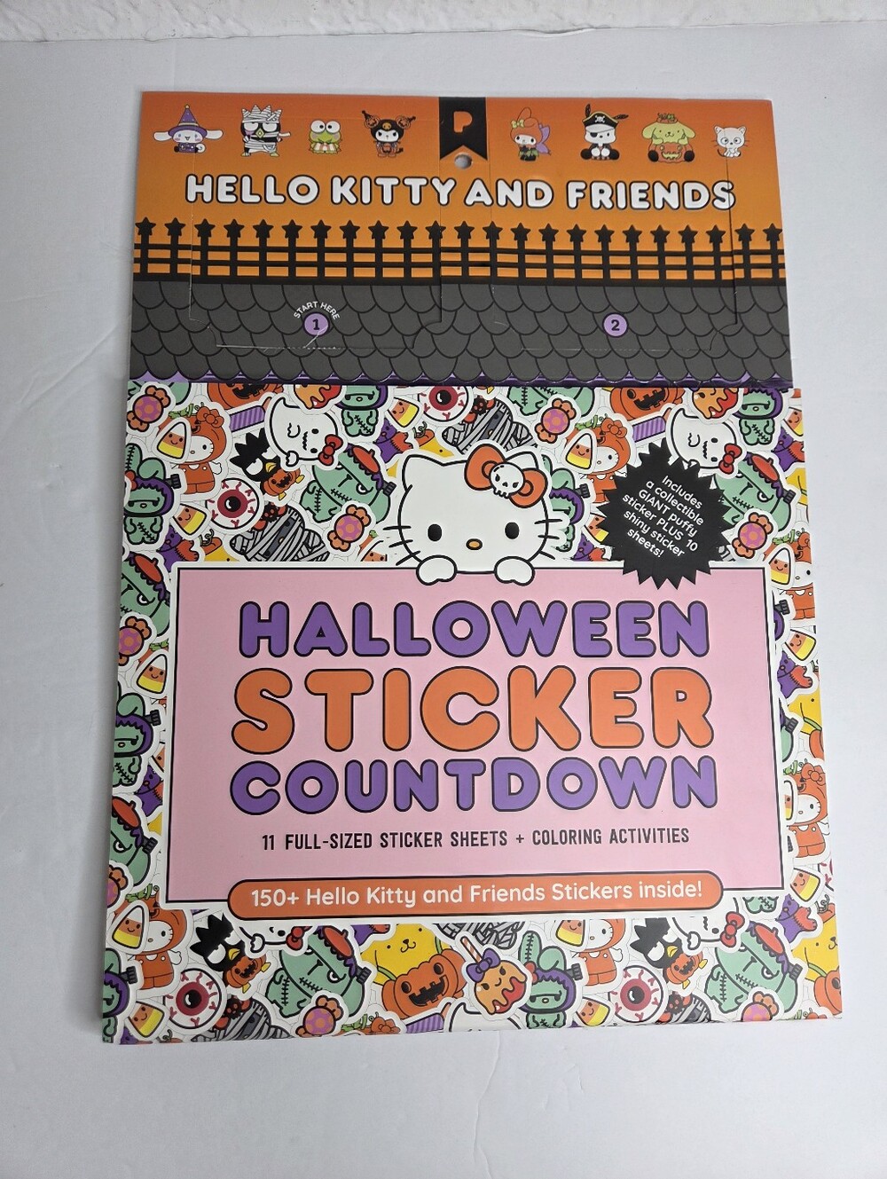 Pipsticks X Hello Kitty And Friends Halloween Sticker CalendarCountdown, Sanrio